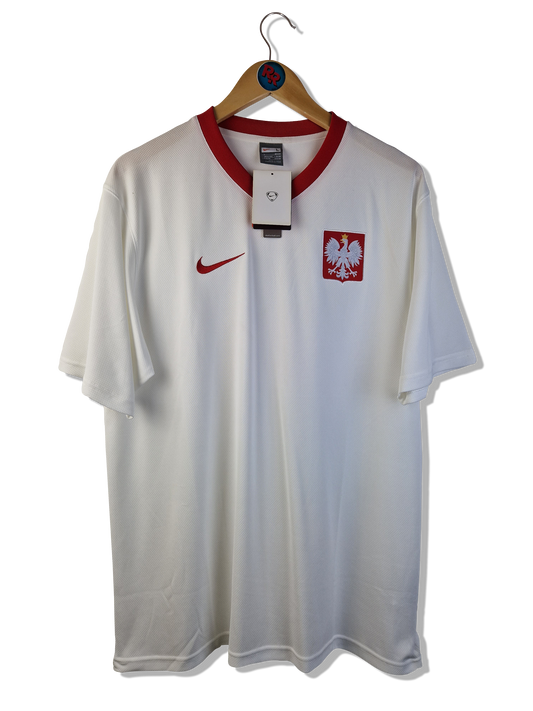 Nike Trikot Polen 2009 Home Neu Mit Etikett Weiß Rot L