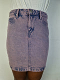 Vintage Lee Jeansrock Mid Skirt FliederTouch 28