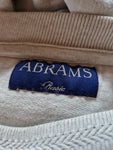 Vintage Abrams Sweater Stehkragen Basic Grau M