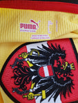 Puma Trikot+Shorts Set Torwart Langarm Gelb Schwarz L