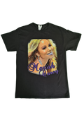 Delta Shirt Mariah Carey 2010 "The Angles Advocate" Tour Schwarz M