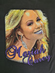 Delta Shirt Mariah Carey 2010 "The Angles Advocate" Tour Schwarz M