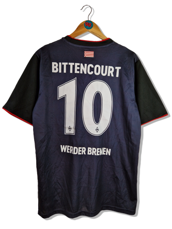 Umbro Trikot Werder Bremen 2020/21  Wiesenhof #10 Bittencourt Schwarz Grün L