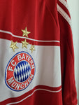 Adidas Fussballtrikot FC Bayern München 2008-09 Heim Rot Weiß XXL