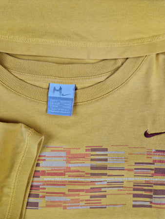 Vintage Nike Shirt "Summer 2003" Made In Greece Gelb S