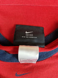 Nike Ringer Shirt "NY" Cooperstone Collection Baseball Middle Swoosh Rot M