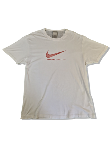 Nike Shirt Sporting Excellence Big Swoosh RotWeiß XL