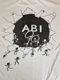 Vintage  Abi Shirt Abitur 1990 Weiß XL