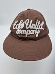 Ecko unltd. Cap Y2K Bestickt Braun Weiß 7 3/4