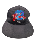 Vintage Planet Hollywood Cap Paris Schwarz