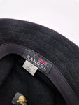 Vintage Kangol Fischerhut Basic Schwarz L