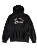 Vintage Kappa Hoodie Training Schwarz M