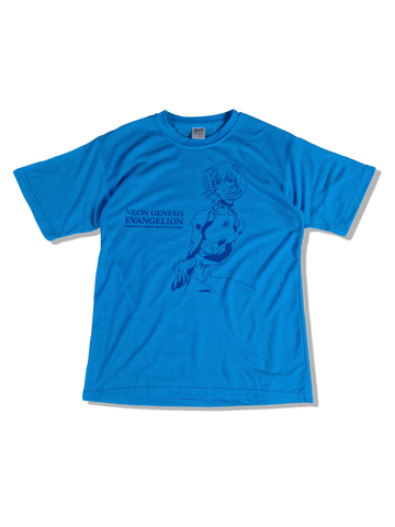 Neon Genesis Shirt 2012 Evangelion Young Ace Blau M-L