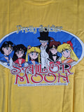 Vintage Moon Wear Shirt Sailor Moon Deadstock Gelb S