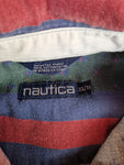 Vintage Nautica Hemd Sailing Gestreift Bunt XL