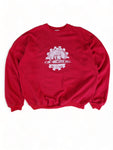 Vintage Van Doornum Sweater "Vespa Club Hamburg" 1990 Rot L