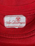 Vintage Van Doornum Sweater "Vespa Club Hamburg" 1990 Rot L