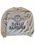 Vintage Russell Athletic Sweater "Hawaii Rainbows" Made In USA Grau S