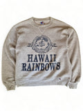 Vintage Russell Athletic Sweater "Hawaii Rainbows" Made In USA Grau S