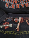 Harley Davidson Shirt Barb's Philadelphia 2008 Made In USA Schwarz 5XL