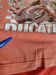 Screen Stars Shirt British Superbike 2002 Ducati Steve Hislop Orange XL