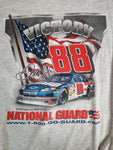 Gildan Shirt Nascar 2008 National Guard 88 Dale Earnhardt Jr Grau L