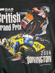 Fruit Of The Loom Shirt British Grand Prix Donington 2006 Schwarz S