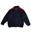 Vintage Ferrari Fleecejacke Michael Schuhmacher 1999 Rot Dunkelblau (Kindergröße 152) S-M