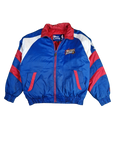 Vintage Pro Player Winterjacke NBA Basketball 76ers Made In Korea Blau Weiß L