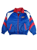 Vintage Pro Player Winterjacke NBA Basketball 76ers Made In Korea Blau Weiß L