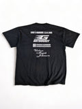 Fruit Of The Loom Shirt "Burn Hamburg Burn" Logo 2005 Schwarz XL