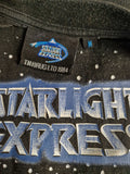 Vintage Musical Shirt Starlight Express Retro Schwarz M