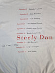 Vintage Giant Shirt Steely Dan On Tour 1996 Weiß XL