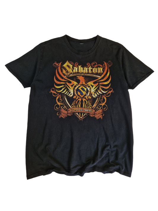 Gildan Shirt Sabaton "Coat of arms" Schwarz M-L