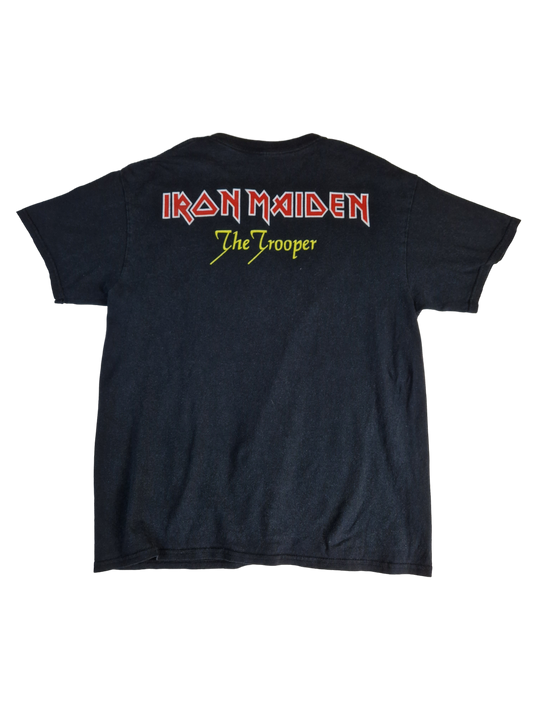 Iron Maiden Shirt "The Trooper" Retro Print 2013 Schwarz L-XL