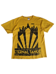 Gildan Shirt Eternal Tango "Welcome to the golden city" Alternative-Rock Gelb Schwarz M