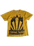 Gildan Shirt Eternal Tango "Welcome to the golden city" Alternative-Rock Gelb Schwarz M