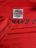 Vintage Oneita Shirt 80s "Fisherman's Code" Single Stitch Made In USA Rot XL