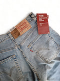 Vintage Levis Jeans 525 89 Deadstock Leichter Schlag Made In Hungary Hellblau W28 L32