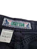 Vintage Lucky Star Jeans Modell Stevie High Waist Schwarz/Dunkelblau W30 L30