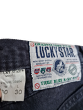 Vintage Lucky Star Jeans Modell Stevie High Waist Schwarz/Dunkelblau W30 L30