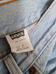 Vintage Levis Jeans 13501-0133 Made In USA Hellblau XS-S