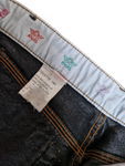 Vintage Angels Jeans High Waist Momjeans Ausgewaschen Schwarz 38