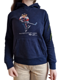 Ralph Lauren Hoodie Polo Bear Navy (Kids 10-12 M) XS