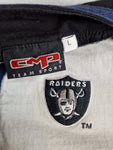 Vintage CMP Team Sport Shirt Oakland Raiders Weiß Schwarz L