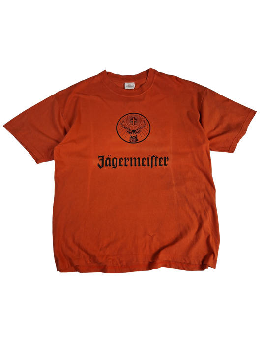 Vintage Promodoro Shirt Jägermeister Werbung Orange L