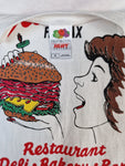 Vintage Fruit Of The Loom Shirt Canter’s Restaurant and Deli Fairfax Weiß XL