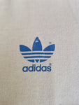 Vintage Adidas Fußball Shirt 80s #5 Weiß Blau M-L