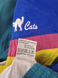 Vintage Cats Sportjacke "BSC Limmattal" Abstract Pattern Bunt L