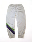 Vintage Sergio Tacchini Jogginghose Mit Streifen am Bein Weiß (D48) M-L